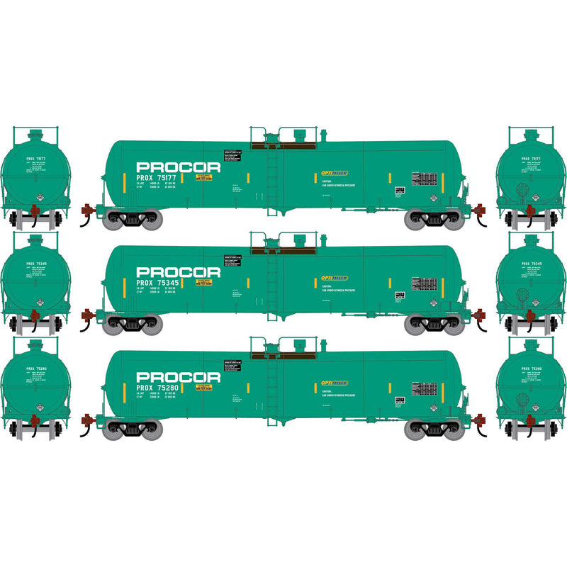 PREORDER Athearn ATH-2398 HO 30K Ethanol Tank Car, PROX