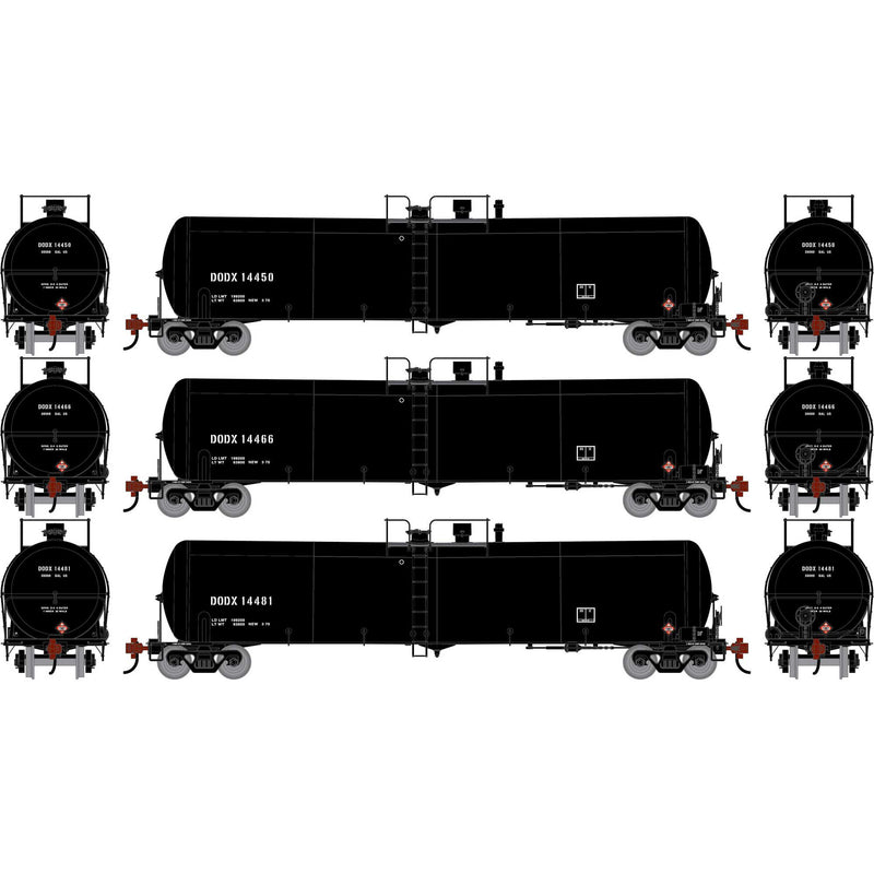 PREORDER Athearn ATH-2405 HO 30K Ethanol Tank Car, DODX