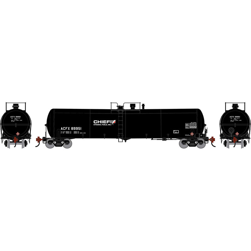 PREORDER Athearn ATH-2409 HO 30K Ethanol Tank Car, ACFX