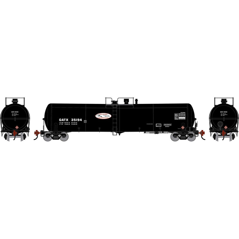 PREORDER Athearn ATH-2412 HO 30K Ethanol Tank Car, GATX