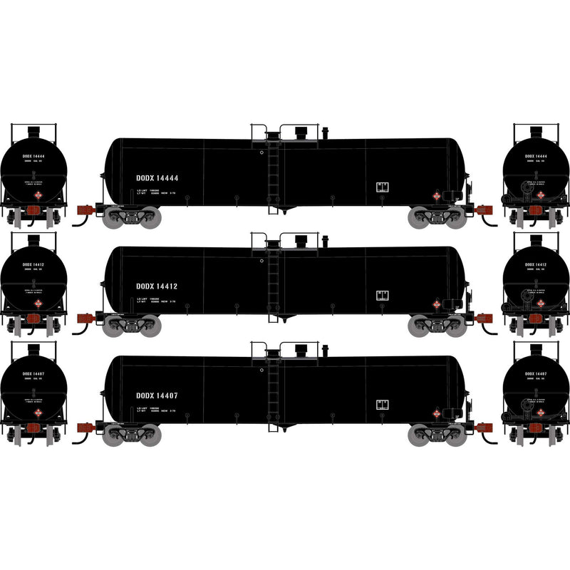 PREORDER Athearn ATH-2422 N 30K Ethanol Tank Car, DODX