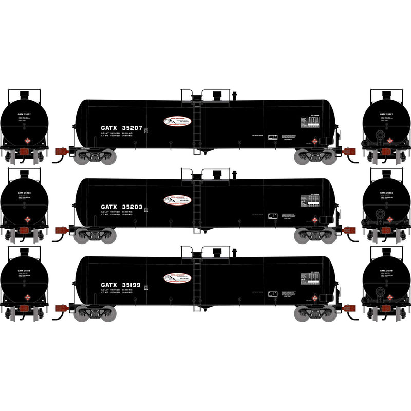 PREORDER Athearn ATH-2431 N 30K Ethanol Tank Car, GATX