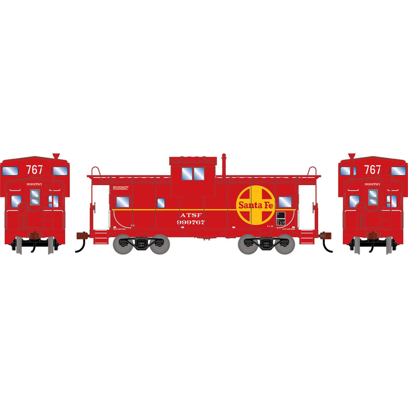 PREORDER Athearn ATH-2433 HO Wide-Vision Caboose, ATSF