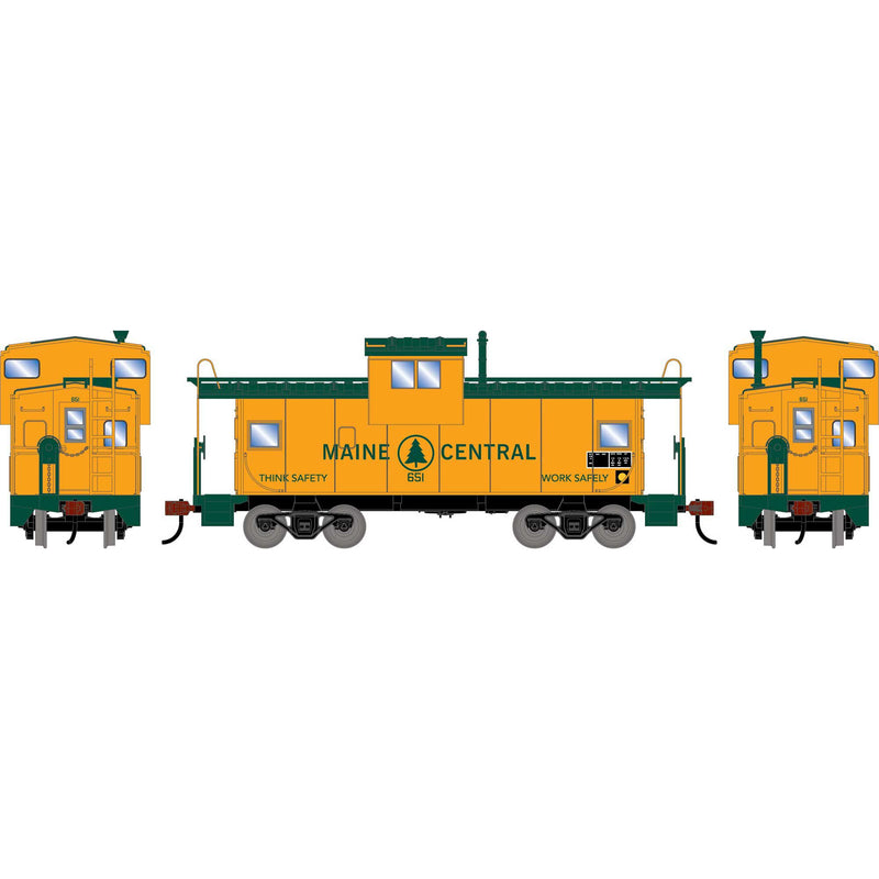 PREORDER Athearn ATH-2441 HO Wide-Vision Caboose, MEC