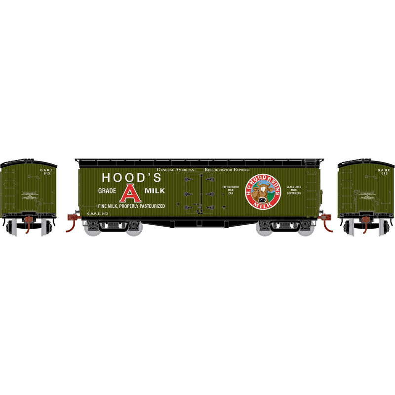 PREORDER Athearn ATH-2467 N 40' Pfaudler Wood Milk Car, GARE 'Hood's'