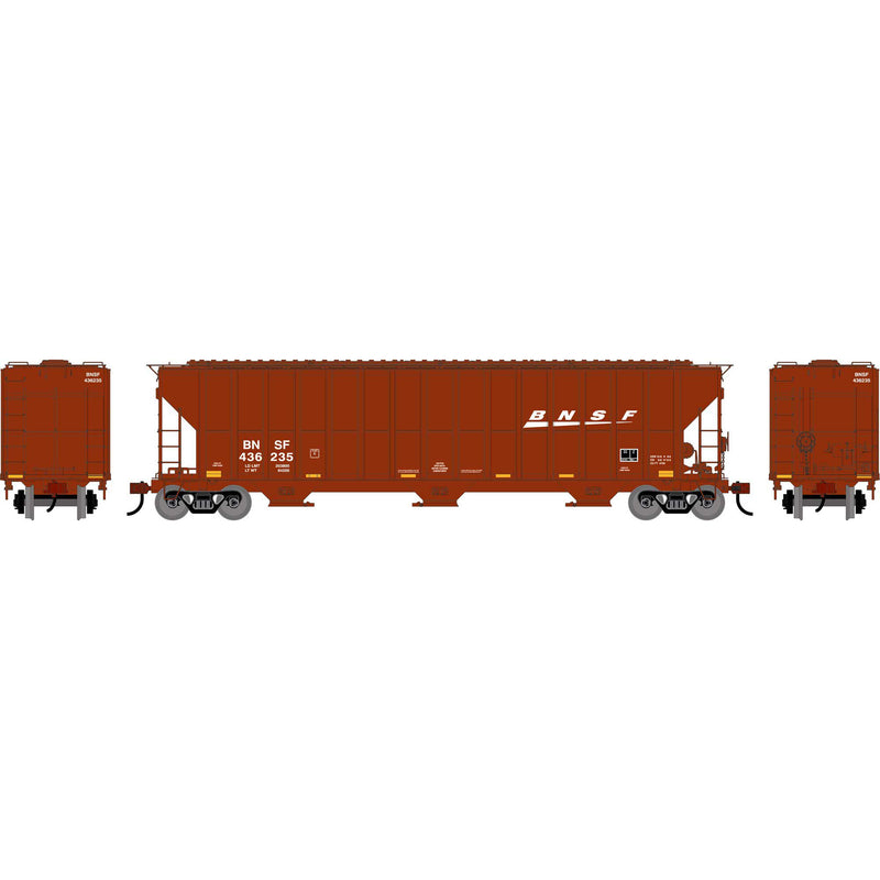 PREORDER Athearn ATH-2482 HO FMC 4700 Covered Hopper, BNSF