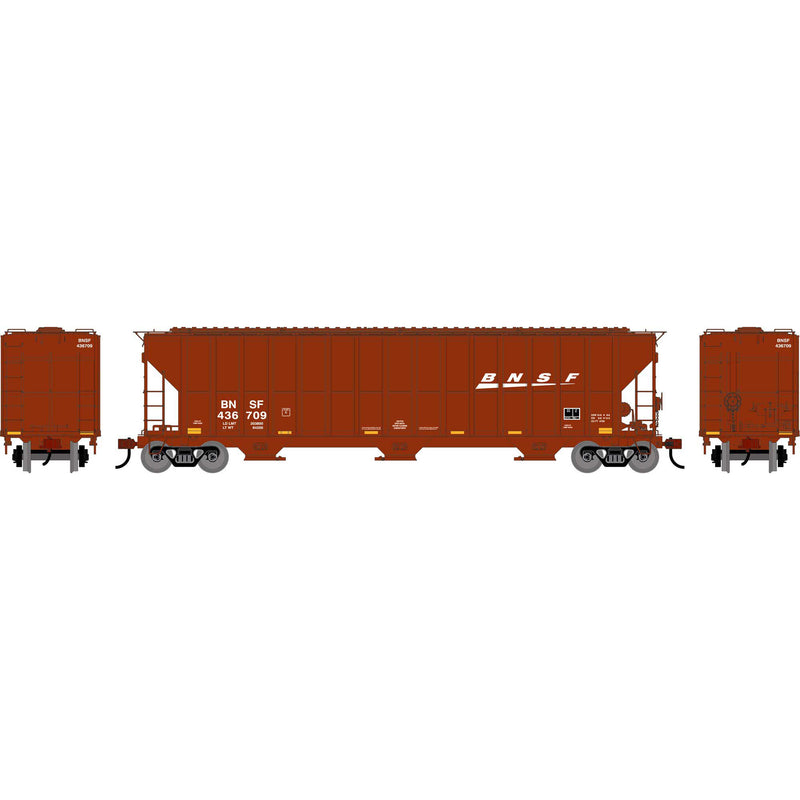 PREORDER Athearn ATH-2483 HO FMC 4700 Covered Hopper, BNSF