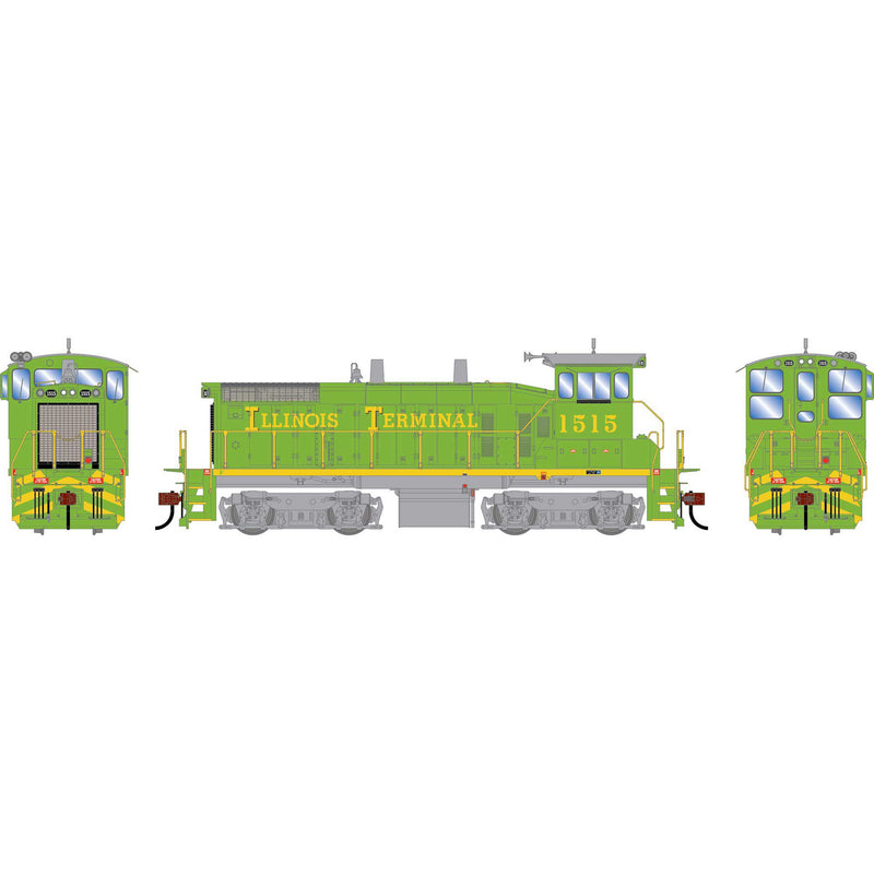PREORDER Athearn HO 2517 EMD SW1500 Switcher Locomotive, Illinois Terminal