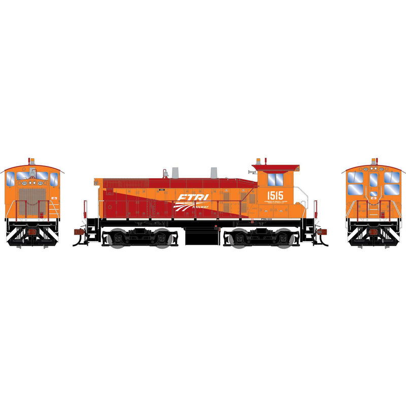 PREORDER Athearn HO 2524 EMD SW1500 Switcher Locomotive, Foster Townsend Rail Logistics