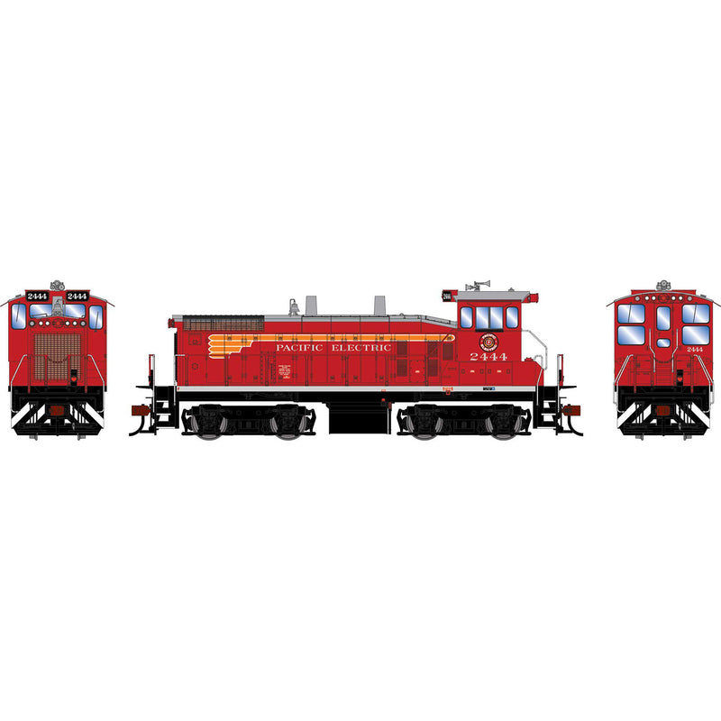 PREORDER Athearn HO 2527 EMD SW1500 Switcher Locomotive, Pacific Electric