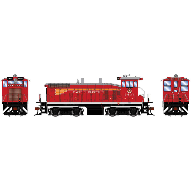 PREORDER Athearn HO 2548 EMD SW1500 Switcher Locomotive, Pacific Electric