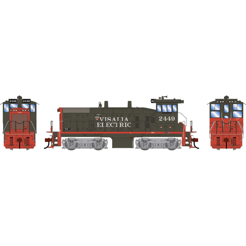 PREORDER Athearn HO 2549 EMD SW1500 Switcher Locomotive, Visalia Electric