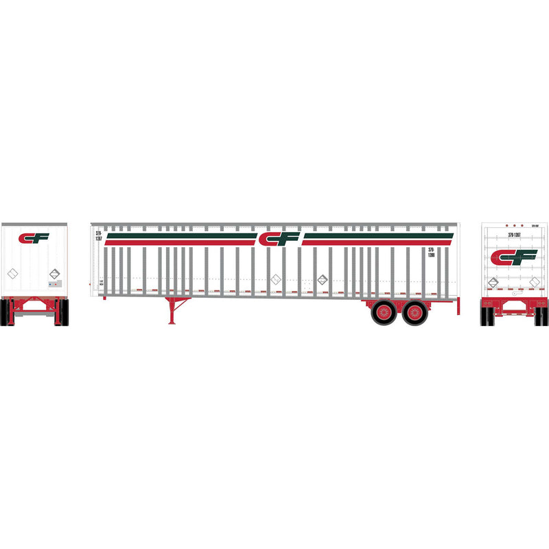 PREORDER Athearn HO 2555 48' Wedge Trailer, Consolidated Freightways