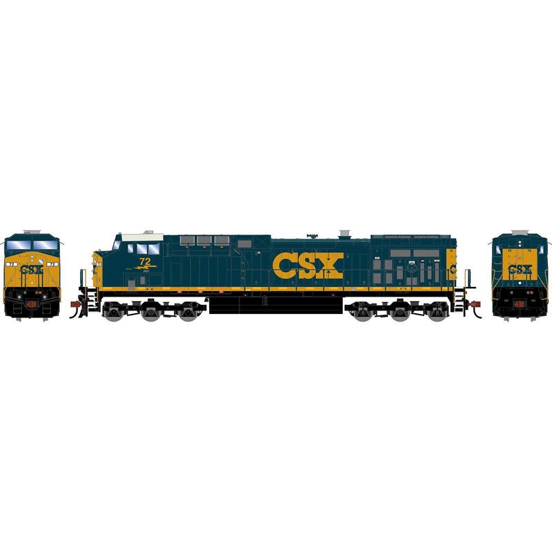 PREORDER Athearn HO 2564 GE AC4400CW Diesel Locomotive, CSX Transportation