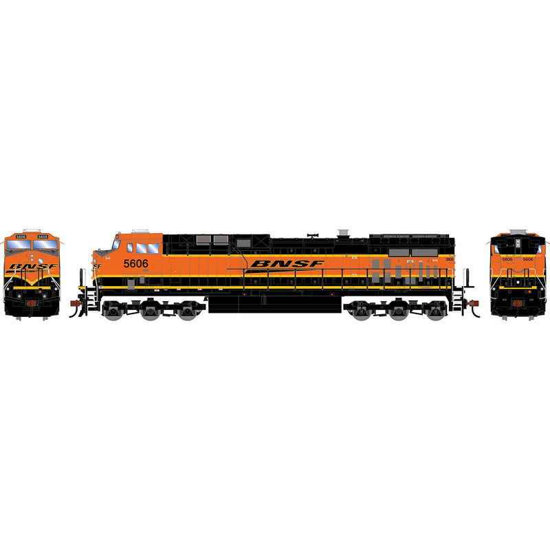 PREORDER Athearn HO 2565 GE AC4400CW Diesel Locomotive, Burlington Northern Santa Fe