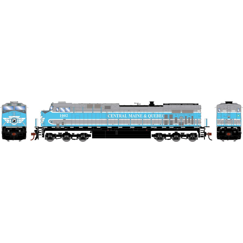 PREORDER Athearn HO 2573 GE AC4400CW Diesel Locomotive, Central Maine & Quebec