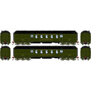 PREORDER Athearn HO 2582 60' Pullman Common Standard Postal Car, Southern Pacific