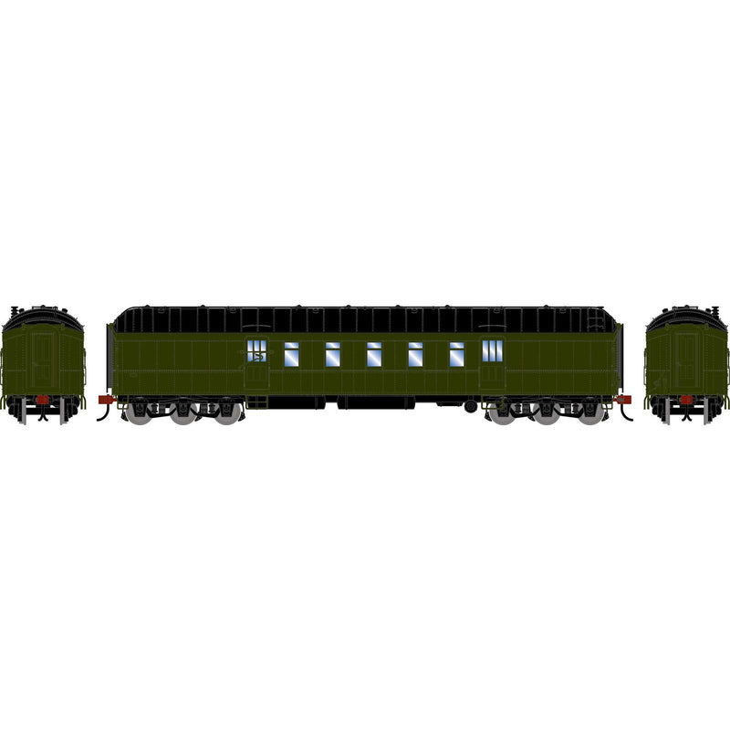 PREORDER Athearn HO 2585 60' Pullman Common Standard Postal Car, Unlettered | 87.97