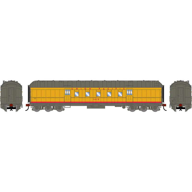 PREORDER Athearn HO 2588 60' Pullman Common Standard Postal Car, Union Pacific