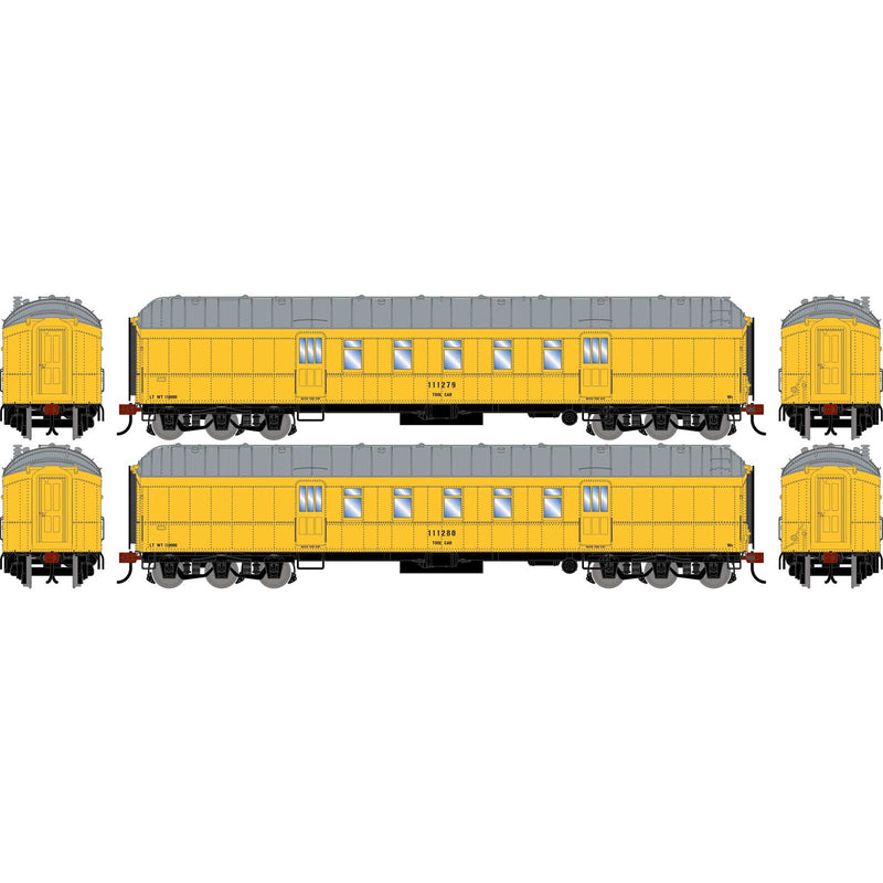 PREORDER Athearn HO 2590 60' Pullman Common Standard Postal Car, Maintenance of Way