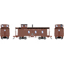 PREORDER Athearn HO ATH-2597 3-Window Caboose, Rock Island