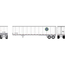 PREORDER Athearn HO ATH-2604 45ft Fruehauf Z-Van Smooth Side Trailer, Burlington Northern Santa Fe