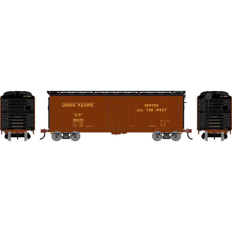 PREORDER Athearn HO ATH-2619 40ft Superior Door Box Car, Union Pacific