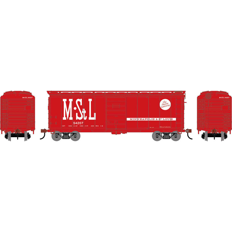 PREORDER Athearn HO ATH-2636 40ft Superior Door Box Car, Minneapolis & St. Louis