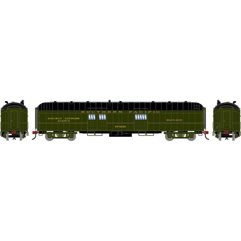 PREORDER Athearn HO ATH-2637 60ft Pullman Common Standard Baggage Car, Southern Pacific