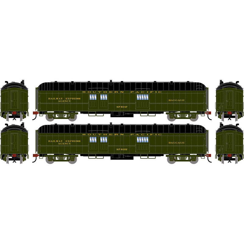PREORDER Athearn HO ATH-2638 60ft Pullman Common Standard Baggage Car, Southern Pacific