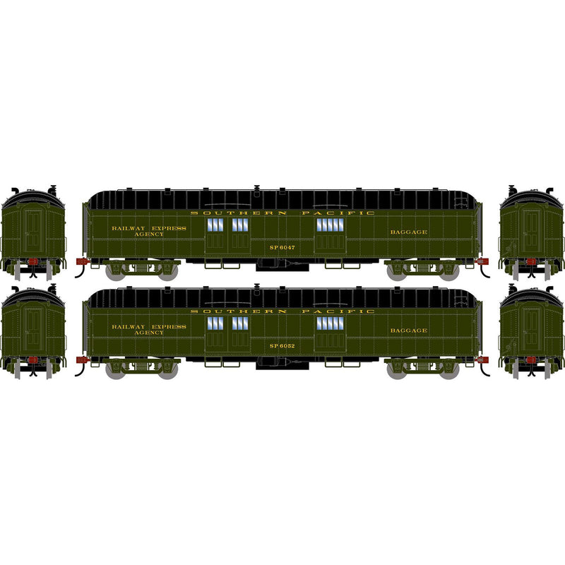 PREORDER Athearn HO ATH-2638 60ft Pullman Common Standard Baggage Car, Southern Pacific