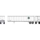 PREORDER Athearn N ATH-2665 45ft Fruehauf Z-Van Smooth Trailer, Burlington Northern Santa Fe