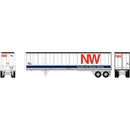 PREORDER Athearn N ATH-2675 45ft Fruehauf Z-Van Smooth Trailer, Norfolk & Western