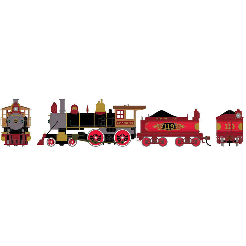 PREORDER Athearn HO 2679 4-4-0 Steam Locomotive, Union Pacific