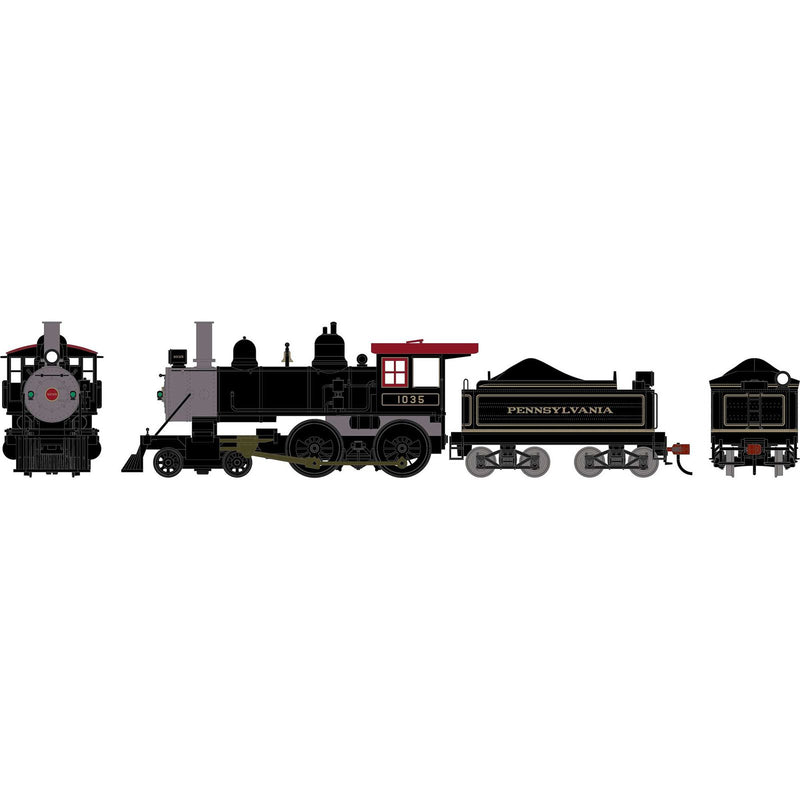 PREORDER Athearn HO 2680 4-4-0 Steam Locomotive, Pennsylvania