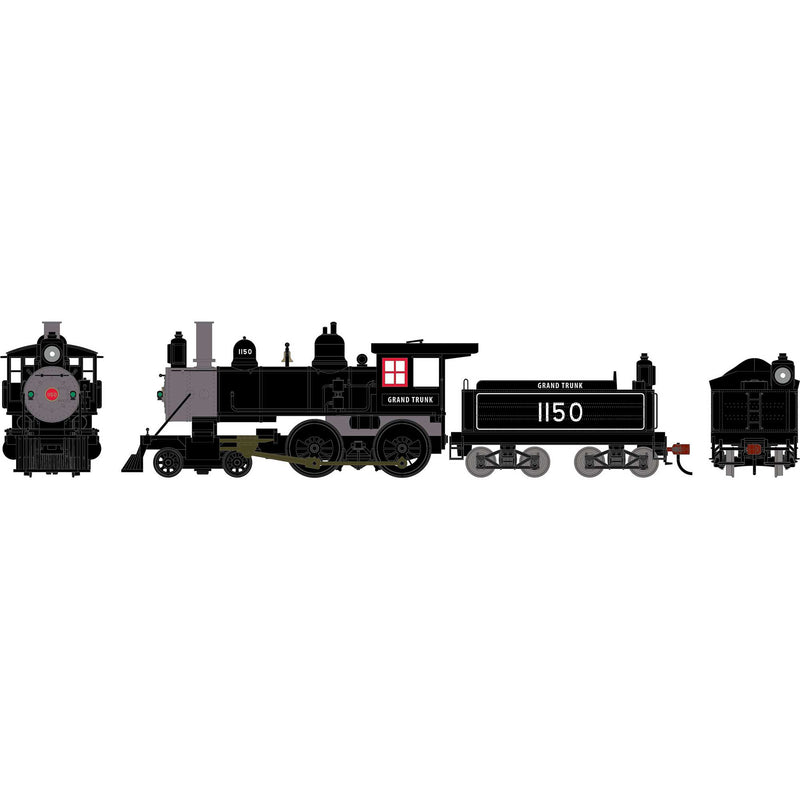 PREORDER Athearn HO 2694 4-4-0 Steam Locomotive, Grand Trunk Western