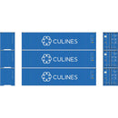 PREORDER Athearn HO 2708 40' Corrugated High-Cube Containers, CULINES