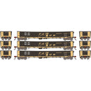 PREORDER Athearn HO 2729 52' Deformed 2494 CarKnocker Mill Gondola, Railgon (Primed for Grime)