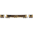 PREORDER Athearn HO 2740 52' Deformed 2494 CarKnocker Mill Gondola, CSX (Primed for Grime)