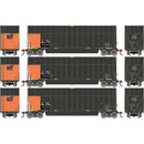 PREORDER Athearn HO 2750 Berwick Bathtub Gondola with Extended Sides, Infinity Transportation (Primed for Grime)