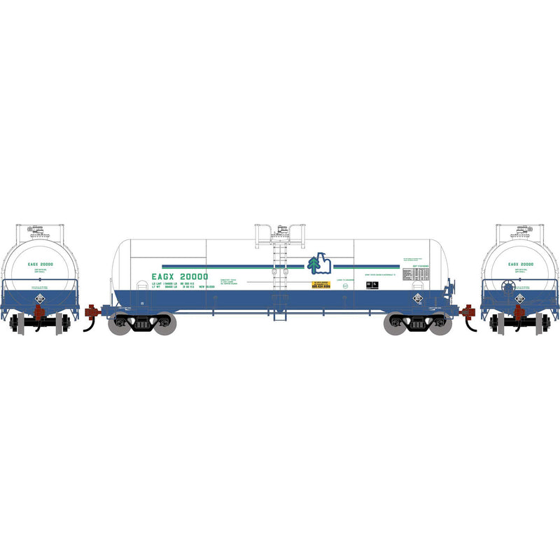 PREORDER Athearn HO 2762 20,900 Gallon Acid Tank Car, Eaglebrook