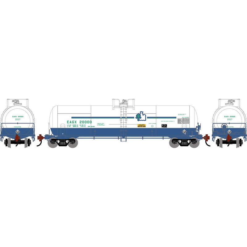 PREORDER Athearn HO 2762 20,900 Gallon Acid Tank Car, Eaglebrook