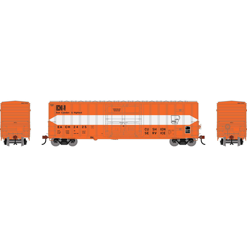 PREORDER Athearn HO 2778 50' FMC 5327 12' Plug Door Box Car, East Camden & Highland