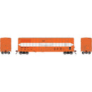 PREORDER Athearn HO 2780 50' FMC 5327 12' Plug Door Box Car, Green Bay & Western