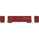PREORDER Athearn HO 2787 50' FMC 5327 12' Plug Door Box Car, Wisconsin Central