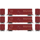 PREORDER Athearn HO 2788 50' FMC 5327 12' Plug Door Box Car, Wisconsin Central