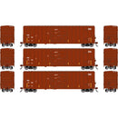 PREORDER Athearn HO 2791 50' FMC 5327 12' Plug Door Box Car, Saratoga & North Creek