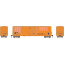 PREORDER Athearn HO 2792 50' FMC 5327 12' Plug Door Box Car, Riverport (Primed for Grime)