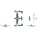 PREORDER Athearn HO 2800 North American T-28B Trojan Airplane, US Army N28XT