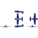 PREORDER Athearn HO 2802 North American T-28B Trojan Airplane, US Navy NX228TS